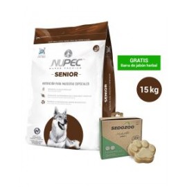 Paquete Nupec Senior 15 kg + Regalo jabón herbal