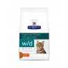 Hill's Prescripción Diet w/d Control de Peso para Diabetes Alimento para Gato Adulto Seco 3,9 kg