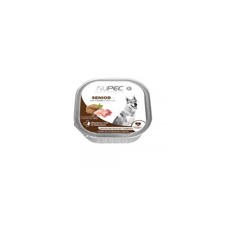 NUPEC ALIMENTO HÚMEDO PERRO SENIOR 100G