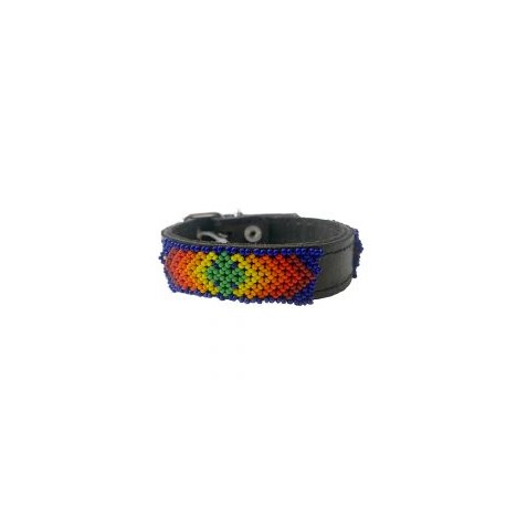 COLLAR ARTESANAL WIXARI PETS OJO DE DIOS (COLORES) XS