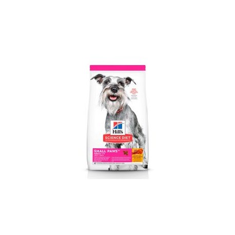 Hill's Science Diet Adult 7+ Small Paws alimento seco para perros adultos mayores de razas pequeñas y miniatura 2 kg