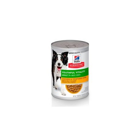 Hill's Science Diet Adult 7+ Youthful Vitality alimento para perros adultos mayores 370 g