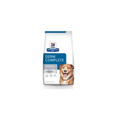 Hill's Prescripción Diet Derm Complete Alergias Alimentarias y Ambientales Alimento Seco para Perro