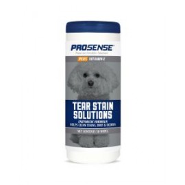 PRO·SENSE PLUS TEAR STAIN SOLUTION WIPES 50 ct