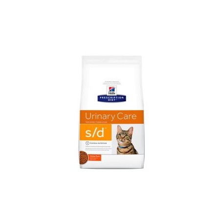 Hill's Prescripción Diet s/d Cuidado Urinario Alimento para Gato Adulto Seco 1,8 kg