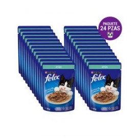 Felix Gato adulto 24 pzas | Atún salsa 85g