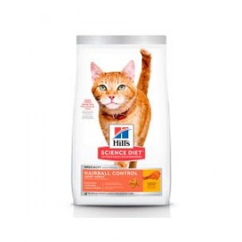 Hill's Science Diet Hairball Control de Peso y Bolas de Pelo Light Alimento para Gato Adulto Seco 3.2 kg