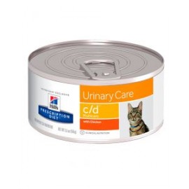 Hill's Prescripción Diet c/d Cuidado Urinario Alimento para Gato Adulto Húmedo 156 g