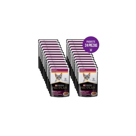 PAQUETE 24 SOBRES DE 85G PROPLAN GATO URINARY