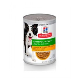 Hill's Science Diet Adult 7+ Youthful Vitality alimento para perros adultos mayores 370 g