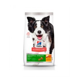 Hill's Science Diet Adult 7+ Youthful Vitality alimento seco para perros adultos mayores 5.7 kg
