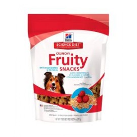 Hill's Science Diet crunchy fruity premios saludables con arándano y avena para perros 227 g